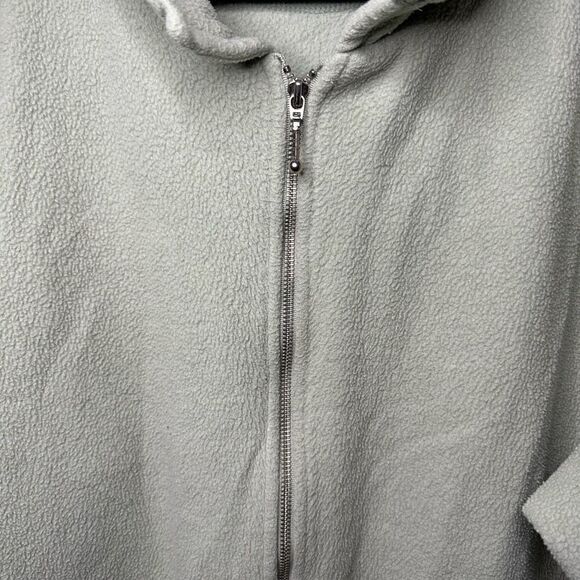 L.L. Bean Sage Green Fleece Jacket Women’s Size 2XL - Picture 3 of 6